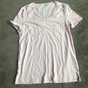 Short Sleeved Blush T-shirt from The Core